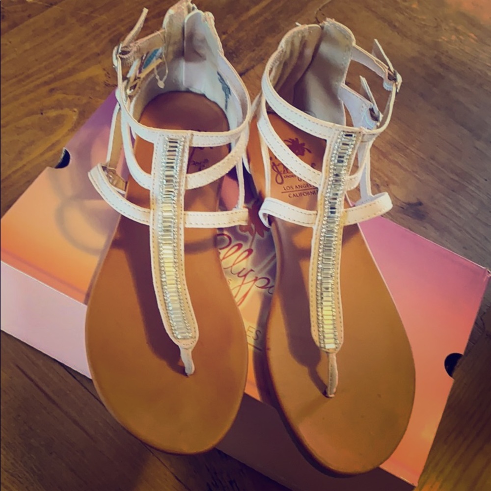 Jelly pop sandals